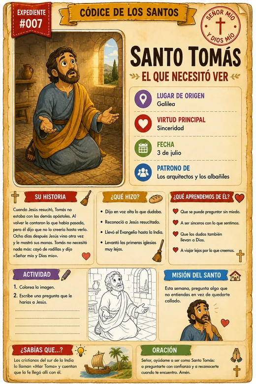 Santo Tomás · El que Necesitó Ver