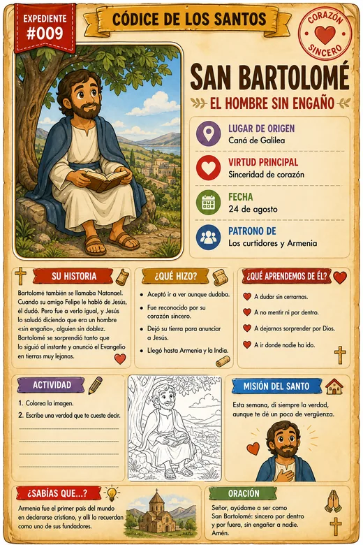 San Bartolomé · El Hombre sin Engaño