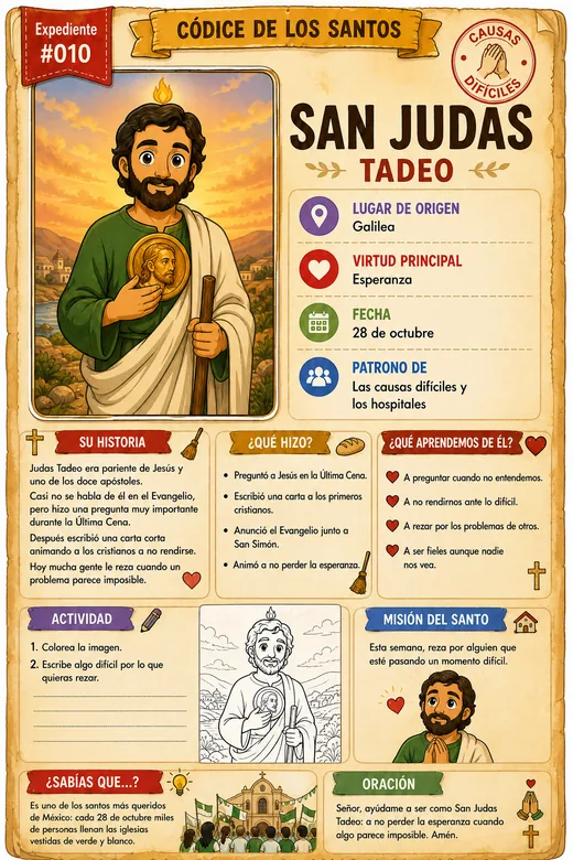 San Judas Tadeo · El Santo de las Causas Difíciles