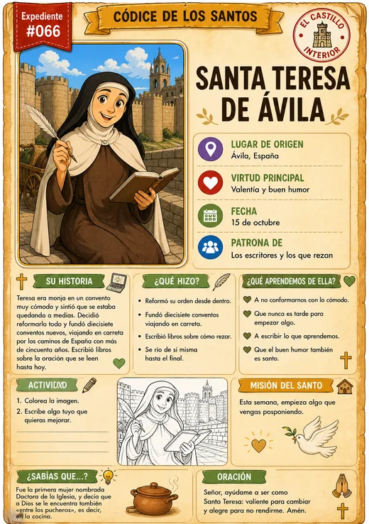 Santa Teresa de Ávila · El Castillo Interior