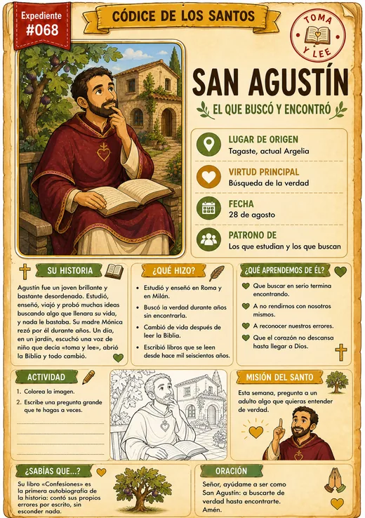 San Agustín · El que Buscó y Encontró