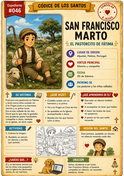 San Francisco Marto · El Pastorcito de Fátima