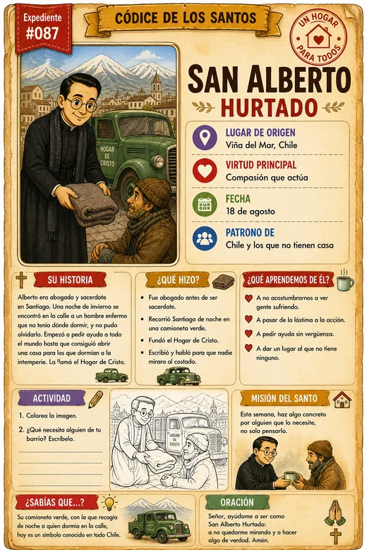 San Alberto Hurtado · Un Hogar para Todos