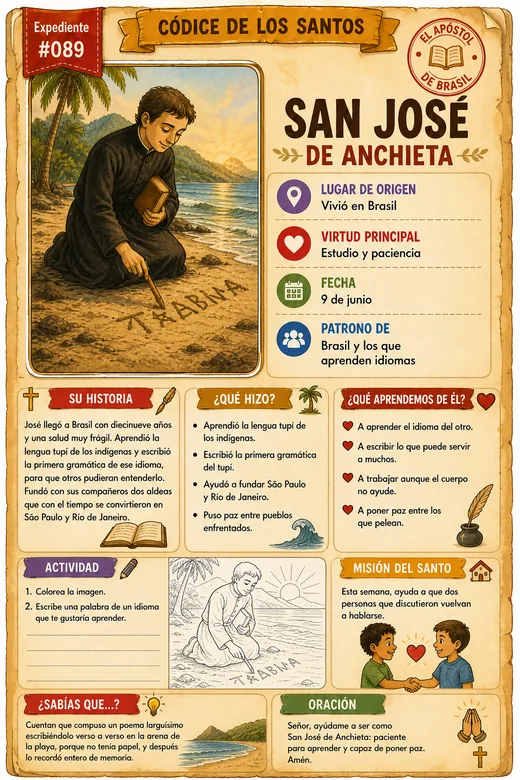 San José de Anchieta · El Apóstol de Brasil