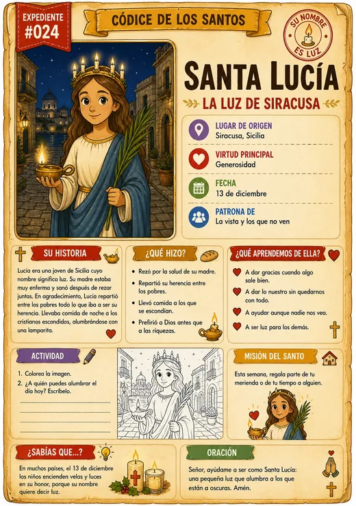 Santa Lucía · La Luz de Siracusa