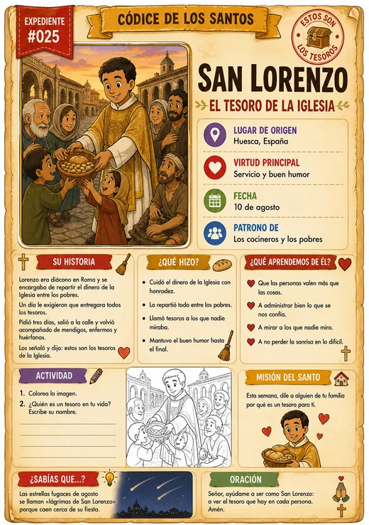 San Lorenzo · El Diácono de la Parrilla