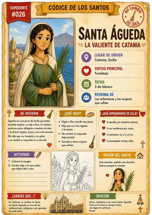 Santa Águeda · La Valiente de Catania